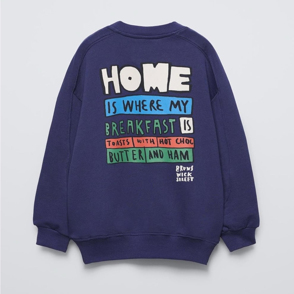 Zara Alan jones is a Zara graphic crewneck kids size 6-7